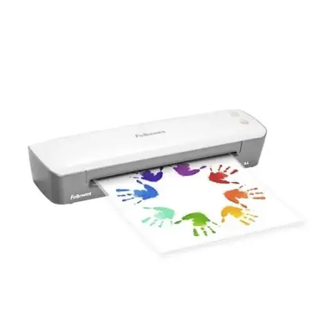 Fellowes Ion Plastificadora A4 - Calentamiento en 4 minutos - Grueso Bolsa 125 Micras | Ahorro Imprimiendo
