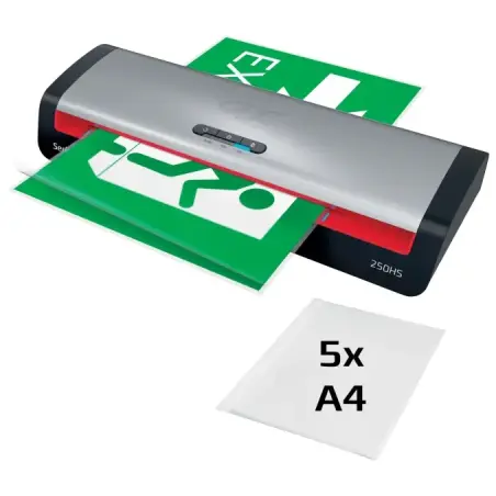 GBC 250HS Home Office A3 Plastificadora - Calentamiento en 1 Minuto - Desde Documentos de Identidad hasta Documentos A3 - Compat