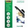 Fellowes Pack de 100 Fundas para Plastificar Brillo A4 - 100 Micras - Alta Calidad - Transparente | Ahorro Imprimiendo