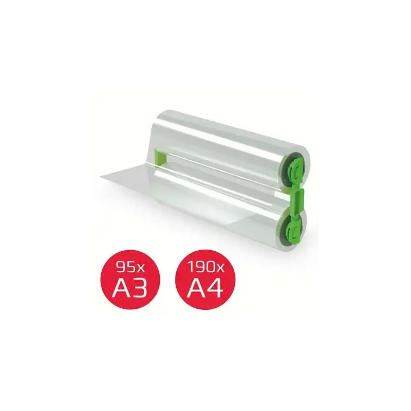 GBC Foton 30 Recambio de Rollo de Plastificacion 100 Micras - Plastifica hasta 190 Hojas A4 - Facil Recarga - Alto Brillo | Ahor