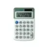 Milan Nata Calculadora de Sobremesa 8 Digitos - 3 Teclas de Memoria y Raiz Cuadrada - Botones Redondeados - Apagado Automatico -