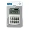 Milan Calculadora de 8 Digitos - Calculadora de Sobremesa - 3 Teclas de Memoria y Raiz Cuadrada - Color Gris | Ahorro Imprimiend