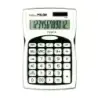 Milan Calculadoras de 12 Digitos - 3 Teclas de Memoria - Raiz Cuadrada - Calculo de Margenes - Tecla de Apagado - Color Blanco y
