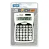 Milan Calculadoras de 12 Digitos - 3 Teclas de Memoria - Raiz Cuadrada - Calculo de Margenes - Tecla de Apagado - Color Blanco y