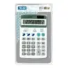 Milan Calculadora 12 Digitos - 3 Teclas de Memoria - Raiz Cuadrada y Calculo de Margenes - Apagado Automatico - Color Blanco | A