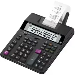 Casio HR-200RCE Calculadora Impresora de Sobremesa 12 Digitos - Impresion en 2 Colores - Funcion de Reimpresion/Impresion Poster
