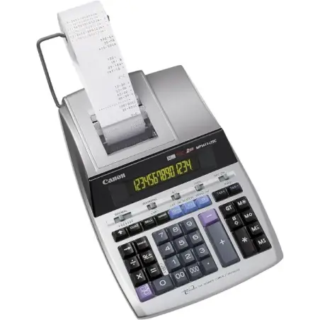 Canon MP1411-LTSC GB Calculadora de Impresion 14 Digitos - Impresion en Negro y Rojo - Pantalla LCD de 1 Linea - Diseño de Tecla