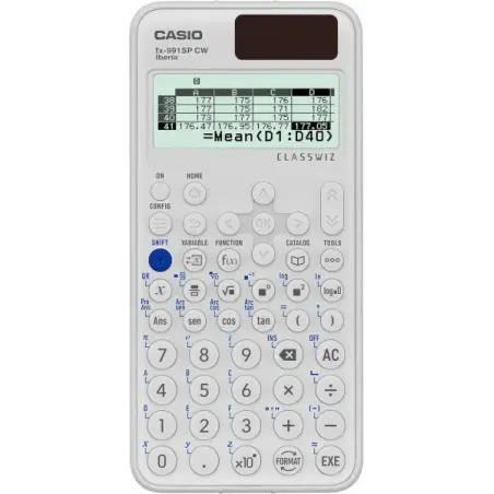 Casio Iberia Classwiz FX-991 SP Calculadora Cientifica Pantalla LCD 12 Digitos - Mas de 560 Funciones - Tapa Protectora - Color
