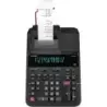 Casio DR-200R Calculadora Impresora de Sobremesa con Pantalla Grande de 12 Digitos - Impresion en 2 Colores - 4,4 Lineas por Seg