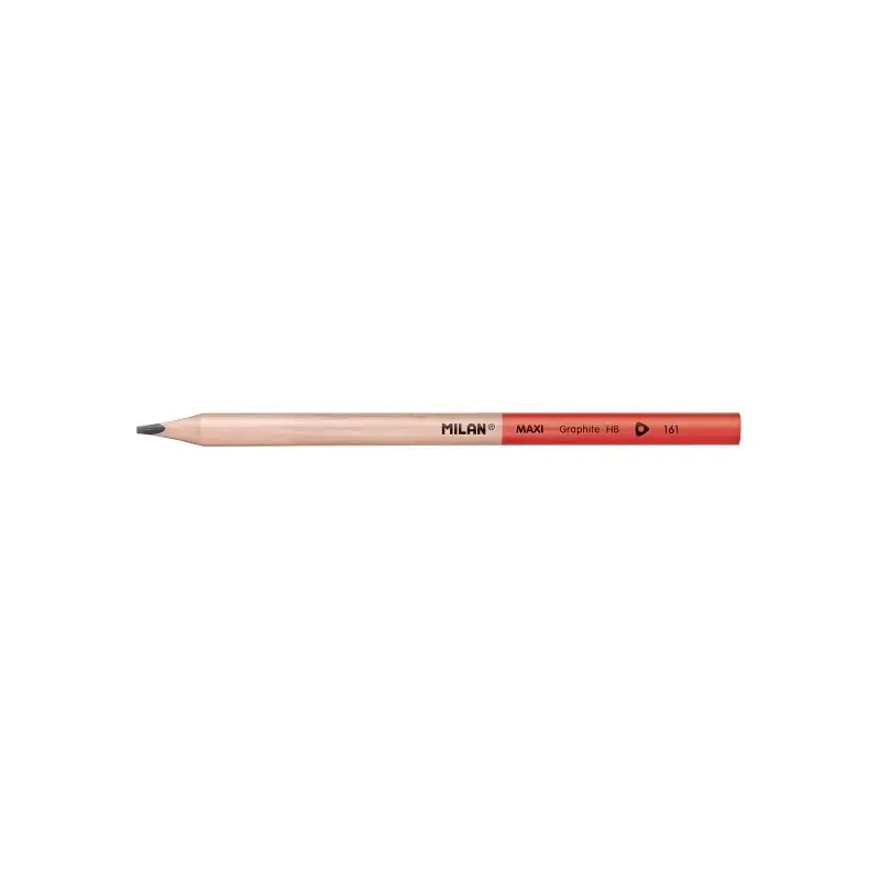 Milan Maxi Lapices de Grafito HB Maxi Triangular - Mina de 3.5mm | Ahorro Imprimiendo
