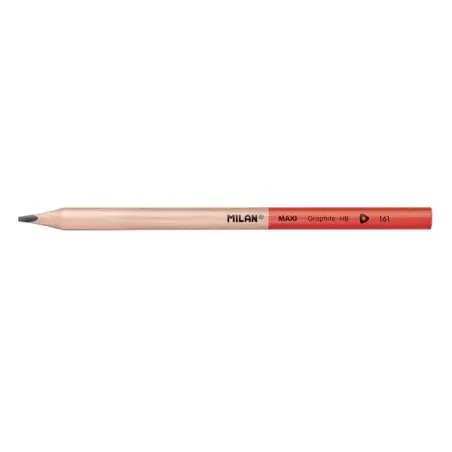 Milan Maxi Lapices de Grafito HB Maxi Triangular - Mina de 3.5mm | Ahorro Imprimiendo