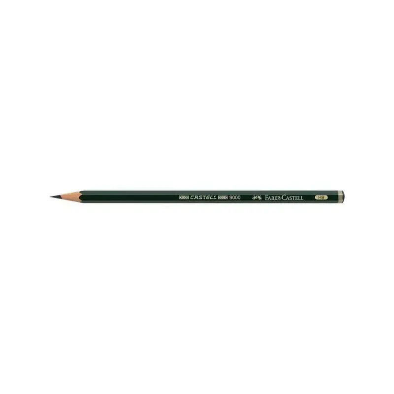 Faber-Castell Castell 9000 Lapiz de Grafito HB - Mina Resistente a la Rotura - Ecologico | Ahorro Imprimiendo