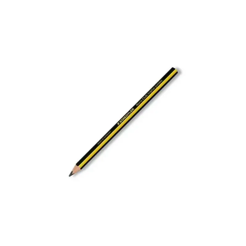 Staedtler Noris 119 Jumbo Lapiz de Grafito Triangular - Mina HB2 Ultrarresistente de 4mm - Madera de Bosques Sostenibles | Ahorr
