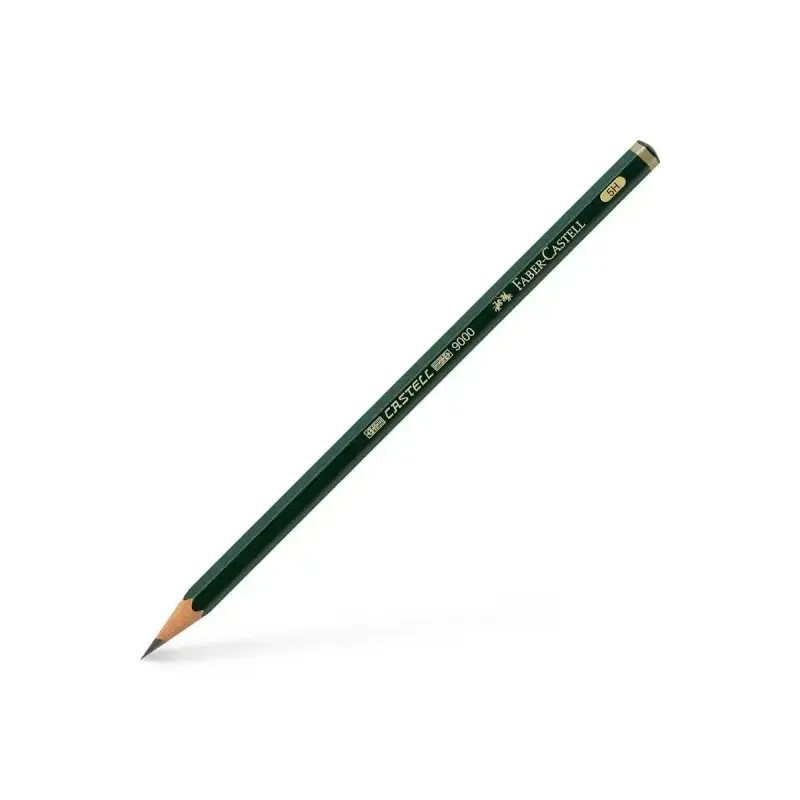 Faber-Castell Castell 9000 Lapiz de Grafito 5H - Mina Resistente a la Rotura - Ecologico | Ahorro Imprimiendo