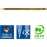 Staedtler Noris 120 Pack de 6 Lapices de Grafito Hexagonales HB - Resistencia a la Rotura - Madera de Bosques Sostenibles | Ahor