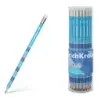 Erichkrause 2x2 Lapiz de Grafito HB con Goma de Borrar - Madera Seleccionada - Decorado con las Tablas de Multiplicar - Facil Af