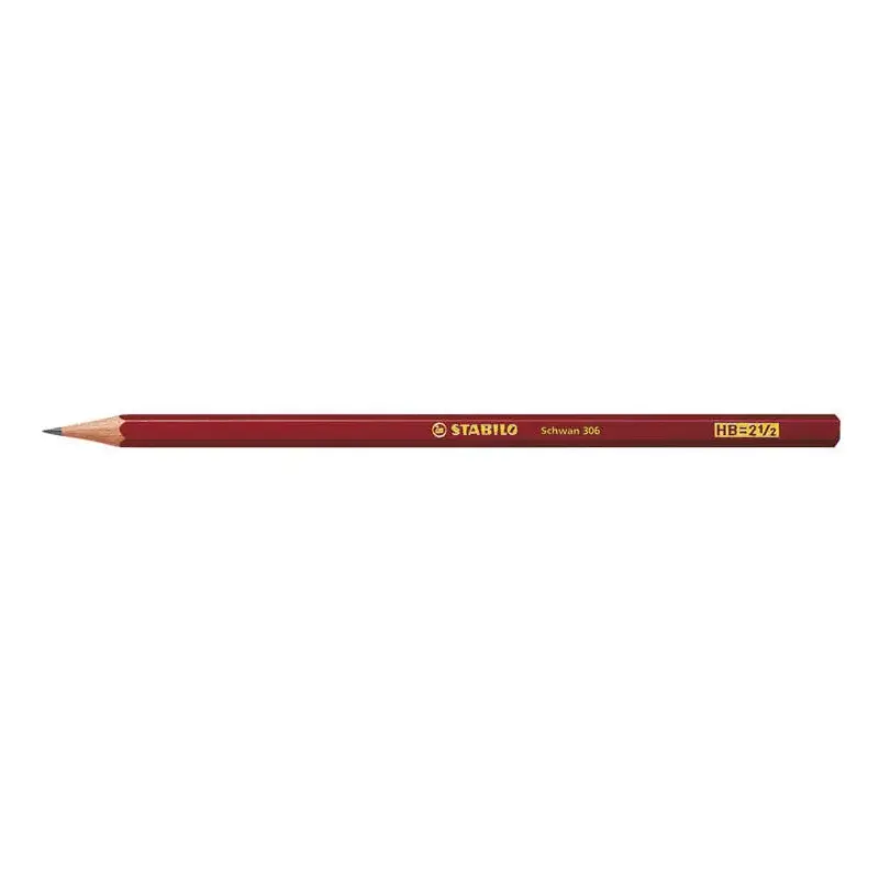 Stabilo Swano 306 Lapiz de Grafito Hexagonal HB de 2.2mm - Mina Antirrotura | Ahorro Imprimiendo
