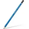 Staedtler Mars Lumograph 100 Lapiz de Grafito Hexagonal - Mina 8B - Resistencia a la Rotura - Madera de Bosques Sostenibles | Ah