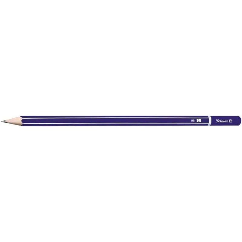 Pelikan Blister de 3 Lapices de Madera HB - Punta de Grafito - Cuerpo Barnizado - Seccion Hexagonal - Mina Resistente | Ahorro I