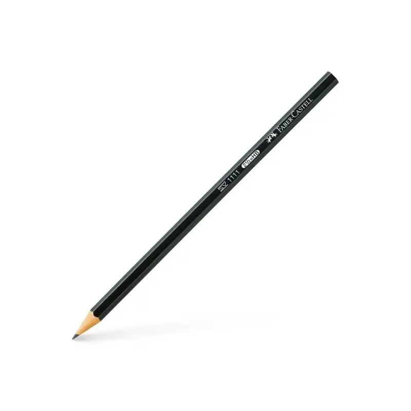 Faber-Castell Castell 1111 Expositor con 120 Lapices de Grafito - Grados de dureza Surtidos - Mina Resistente a la Rotura - Cuer