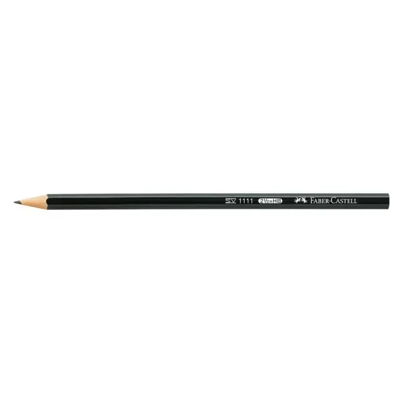 Faber-Castell Castell 1111 Expositor con 120 Lapices de Grafito - Grados de dureza Surtidos - Mina Resistente a la Rotura - Cuer
