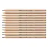 Milan Pack de 12 Lapices Hexagonales de Colores - Mina 2.9mm - Resistente a la Rotura - Madera Certificada FSC - Colores Surtido