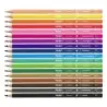 Milan Pack de 18 Lapices Hexagonales de Colores - Mina 2.9mm - Trazo Uniforme - Resistente a la Rotura - Colores Surtidos | Ahor