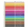 Milan Pack de 24 Lapices Hexagonales de Colores - Mina 2.9mm - Trazo Uniforme - Resistente a la Rotura - Colores Surtidos | Ahor