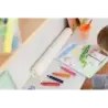 Bic Kids Multisuperficie Pack de 6 Lapices de Colores + Sacapuntas - Cuerpo Triangular - Minas Borrables en Superficies No Poros