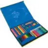 Maped Color`Peps Pack de 150 Piezas para Colorear con Rotuladores, Lapices de Colores Fuertes, Infinity, Aqua, Pastel y Duo Worl
