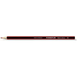 Staedtler Noris Colour 185 Lapiz Hexagonal de Color - Resistencia a la Rotura - Material Wopex - Color Rojo Claro | Ahorro Impri