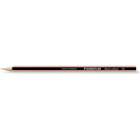 Staedtler Noris Colour 185 Lapiz Hexagonal de Color - Resistencia a la Rotura - Material Wopex - Color Beige | Ahorro Imprimiend