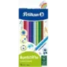 Pelikan Caja de 12 Lapices de Colores Hexagonales Lacados - Mina Antirotura - Certificacion FSC | Ahorro Imprimiendo