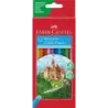 Faber-Castell Classic Colour Pack de 12 Lapices de Colores Hexagonales - Resistencia a la Rotura - Colores Surtidos | Ahorro Imp