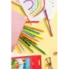 Faber-Castell Classic Colour Pack de 12 Lapices de Colores Hexagonales - Resistencia a la Rotura - Colores Surtidos | Ahorro Imp