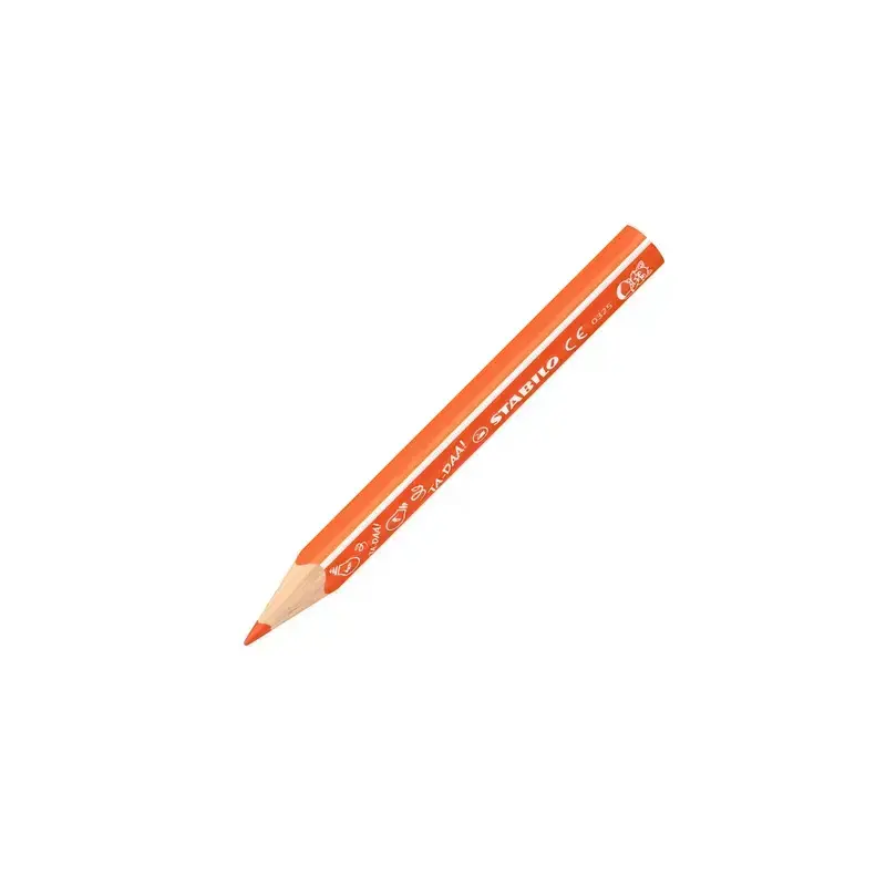 Stabilo Trio Animal Vibes Pack con 12 Lapices de Colores - Estampados Divertidos de Animales - Mina de 4.2mm - Forma Triangular