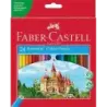 Faber-Castell Classic Colour Pack de 24 Lapices de Colores Hexagonales - Resistencia a la Rotura - Colores Surtidos | Ahorro Imp