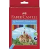 Faber-Castell Classic Colour Pack de 36 Lapices de Colores Hexagonales - Resistencia a la Rotura - Colores Surtidos | Ahorro Imp