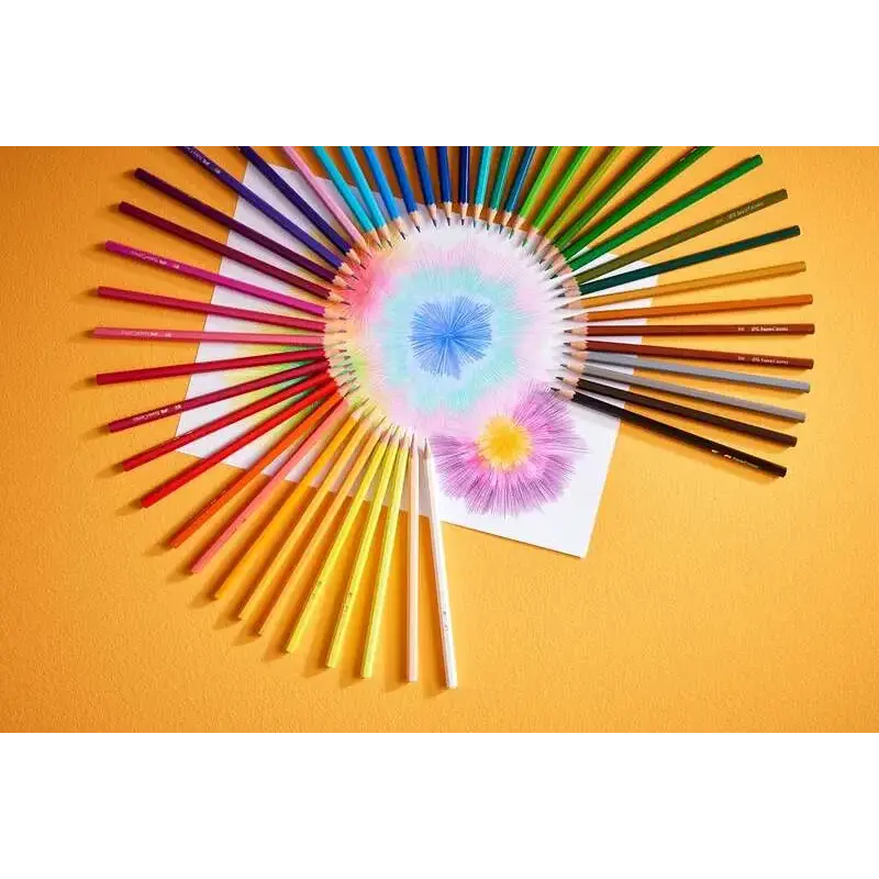 Faber-Castell Classic Colour Pack de 48 Lapices de Colores Hexagonales - Resistencia a la Rotura - Colores Surtidos | Ahorro Imp