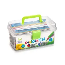 Carioca Tita Pack de 120 Lapices de Resina - Cuerpo Hexagonal - Colores Brillantes y Lavables - Escritura Blanda - Mina Segura y