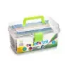 Carioca Tita Pack de 120 Lapices de Resina - Cuerpo Hexagonal - Colores Brillantes y Lavables - Escritura Blanda - Mina Segura y