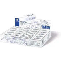 Staedtler Rasoplast 526 B40 Goma de Borrar - Borrado de Alta Calidad - Minimos Residuos - Color Blanco | Ahorro Imprimiendo