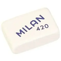 Milan 420 Goma de Borrar Rectangular - Miga de Pan - Suave Caucho Sintetico - Colores Surtidos | Ahorro Imprimiendo