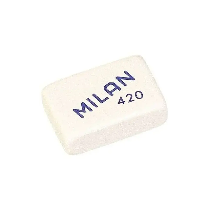 Milan 420 Goma de Borrar Rectangular - Miga de Pan - Suave Caucho Sintetico - Colores Surtidos | Ahorro Imprimiendo