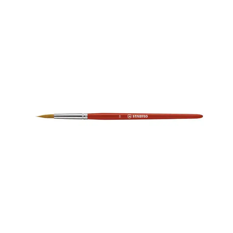 Stabilo Woody 3 en 1 Pack de 18 Lapices de Colores + Sacapuntas + Pincel Nº 8 - Lapiz de Color, Cera y Acuarela, Todo en Uno - M