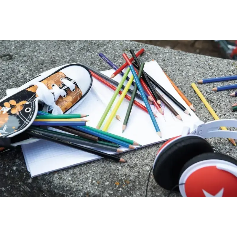Stabilo Color Pack con 24 Lapices de Colores - Mina de 2.5mm - Ideal para el Colegio - Colores Surtidos | Ahorro Imprimiendo