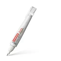 Erichkrause Extra Boligrafo Corrector 8ml - Secado Rapido - Alta Calidad - Resistente al Frio - Color Blanco | Ahorro Imprimiend