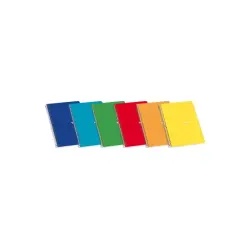 Enri 4º Tapa Dura Cuaderno Espiral Pauta 3 con Margen - 80 Hojas - Diseño Surtido - Resistente Tapa Dura - Pauta 3 con Margen -