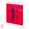 Milan Nata 624 Libreta Encolada Formato A4 Pautado 7mm - 48 Hojas de 95 gr/m2 - Microperforado - Color Rosa | Ahorro Imprimiendo