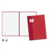 Golden Extra Recambio de 80 Hojas 90gr Cuadricula 4x4 - Formato A4 - 4 Taladros y Banda de Color Rojo | Ahorro Imprimiendo